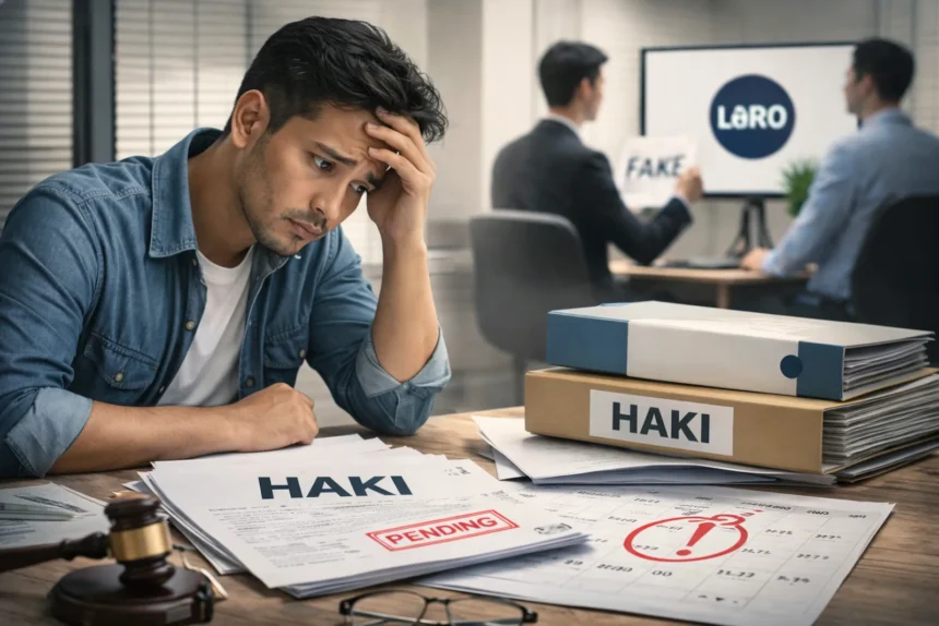 risiko hukum telat daftar haki